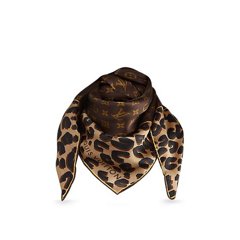 louis vuitton replica scarf leopard|louis vuitton cheetah scarf.